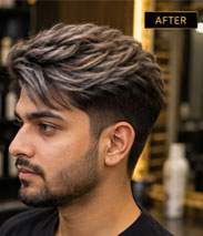 Before Hair Colour